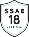 SSAE 18 Certified